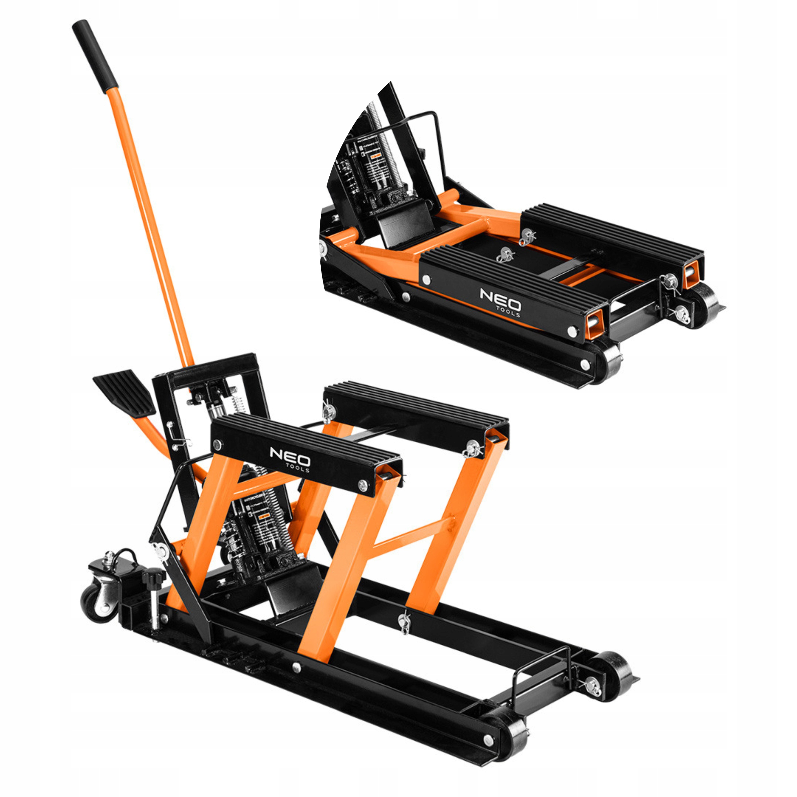 NEO PODNOŚNIK HYDRAULICZNY QUADY I MOTOCYKLI 680kg
