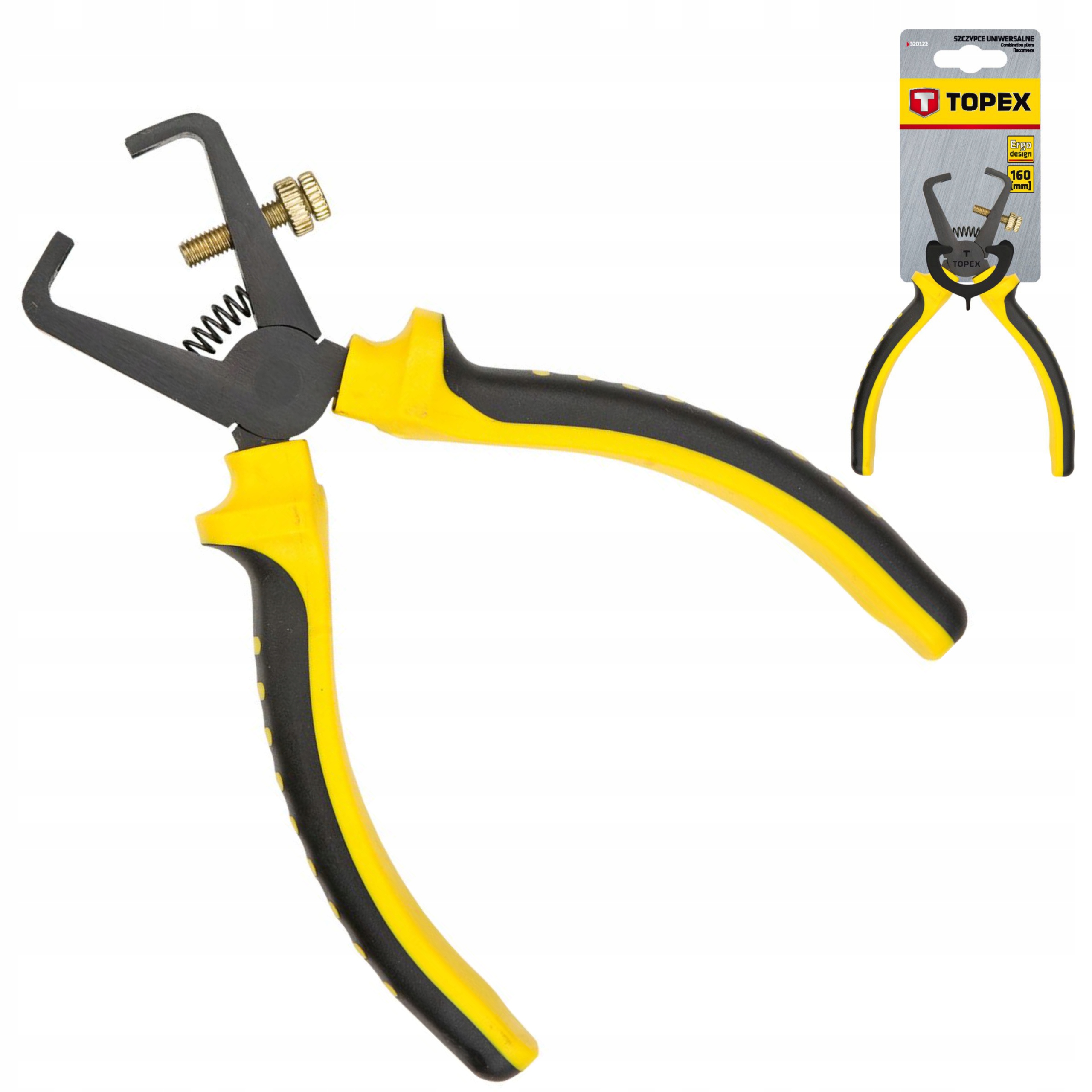 SZCZYPCE DO ŚCIĄGANIA IZOLACJI 160MM 32D407 TOPEX
