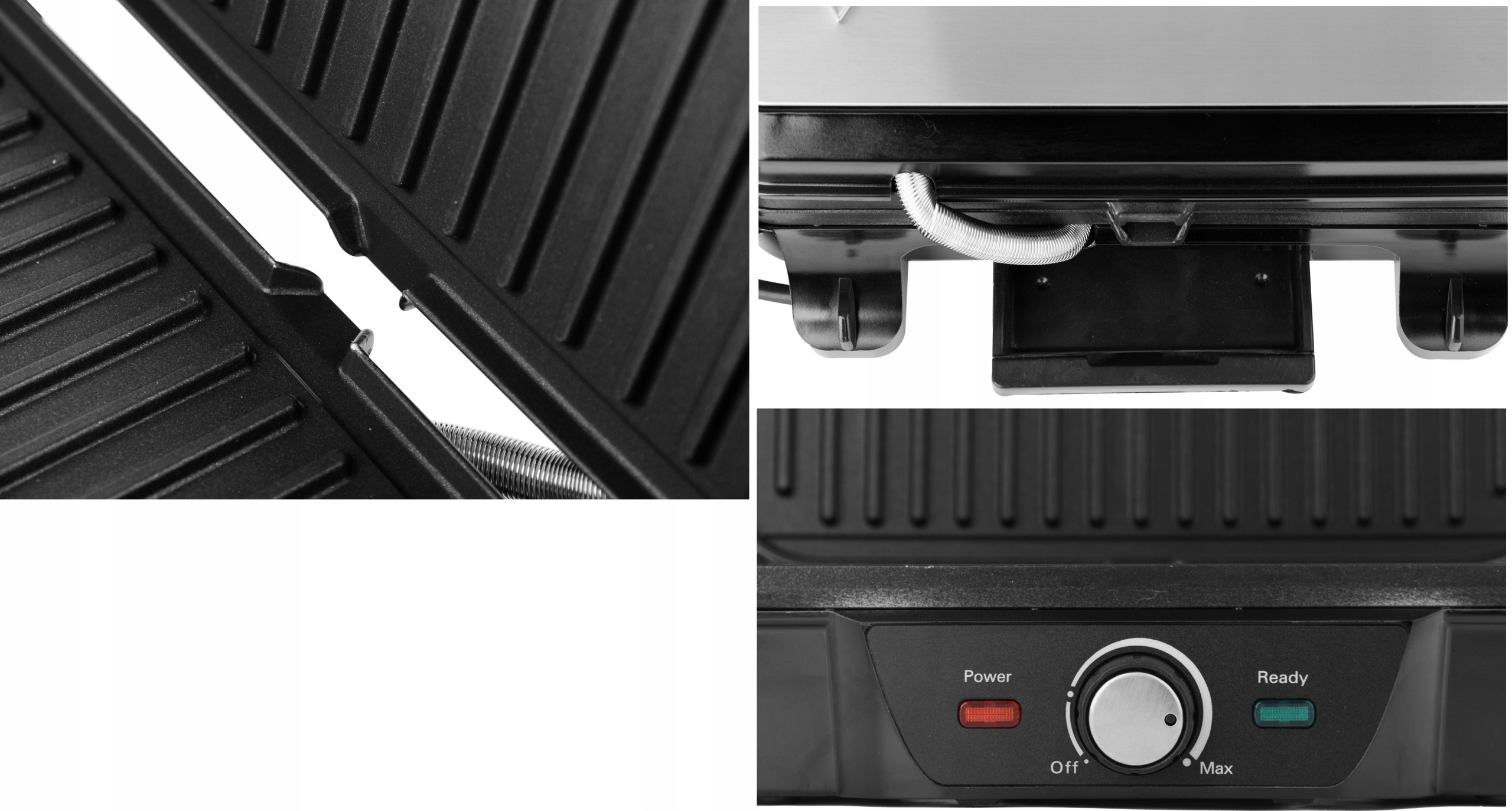 GRIL ELEKTRYCZNY STOŁOWY 1600W, 28*17CM 67458 LUND