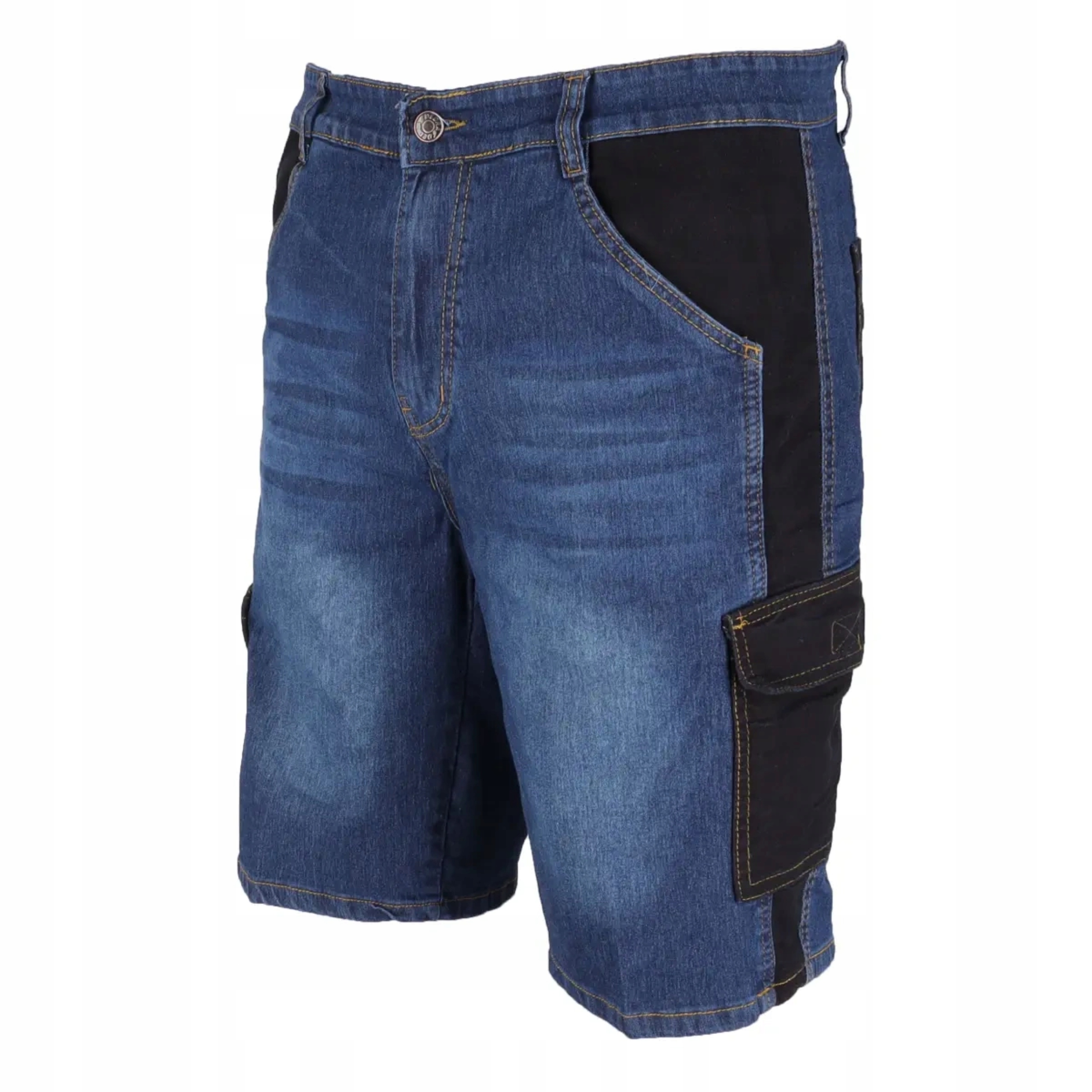 DEDRA SZORTY JEANSOWE M/50 KRÓTKIE DŻINS ROBOCZE DENIM 280g/m2 BH45ST-M