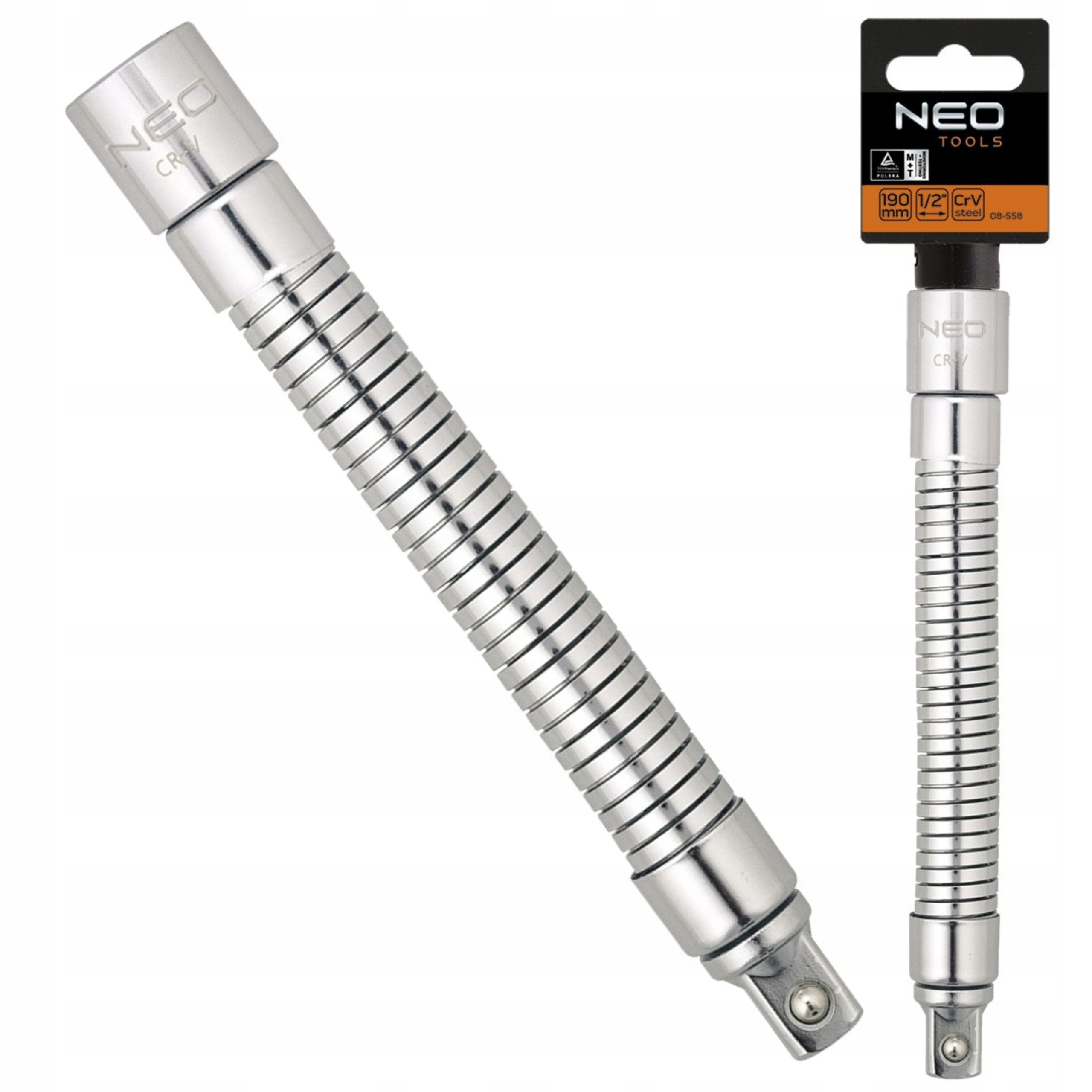 NEO PRZEDŁUŻKA ELASTYCZNA 1/2'' 190MM 08-558