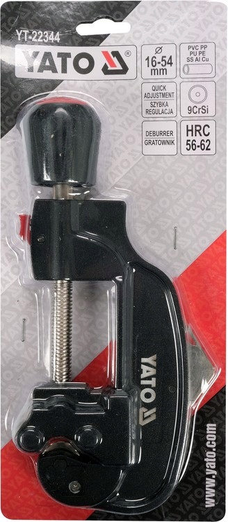 YATO SZYBKONASTAWNY OBCINAK RUR 16-54MM +GRATOWNIK