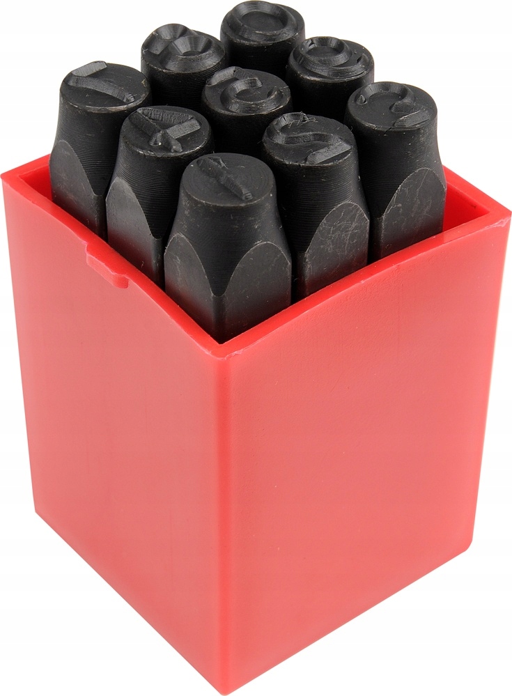 ZNACZNIKI CYFROWE NUMERATORY OD 0 DO 9 KOMPLET 8MM