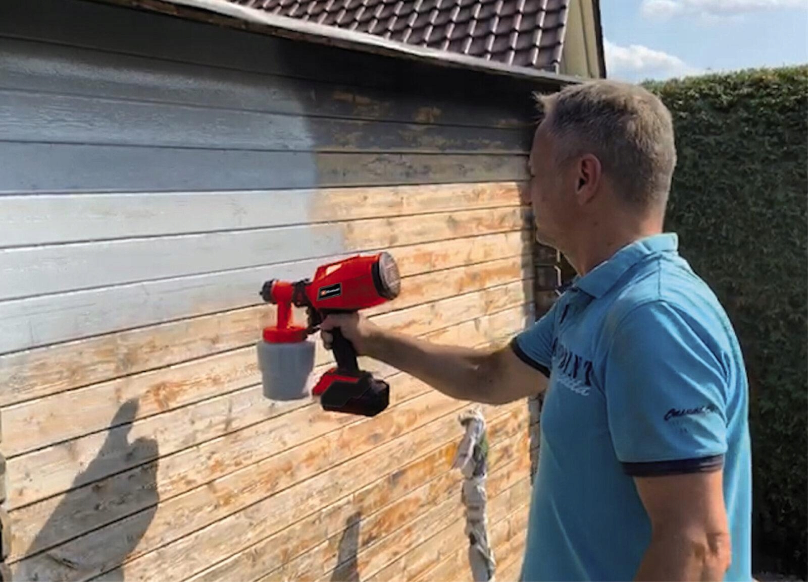 EINHELL AGREGAT PISTOLET MALARSKI DO ŚCIAN AKUMULATOR 18V TC-SY 18/60 Solo