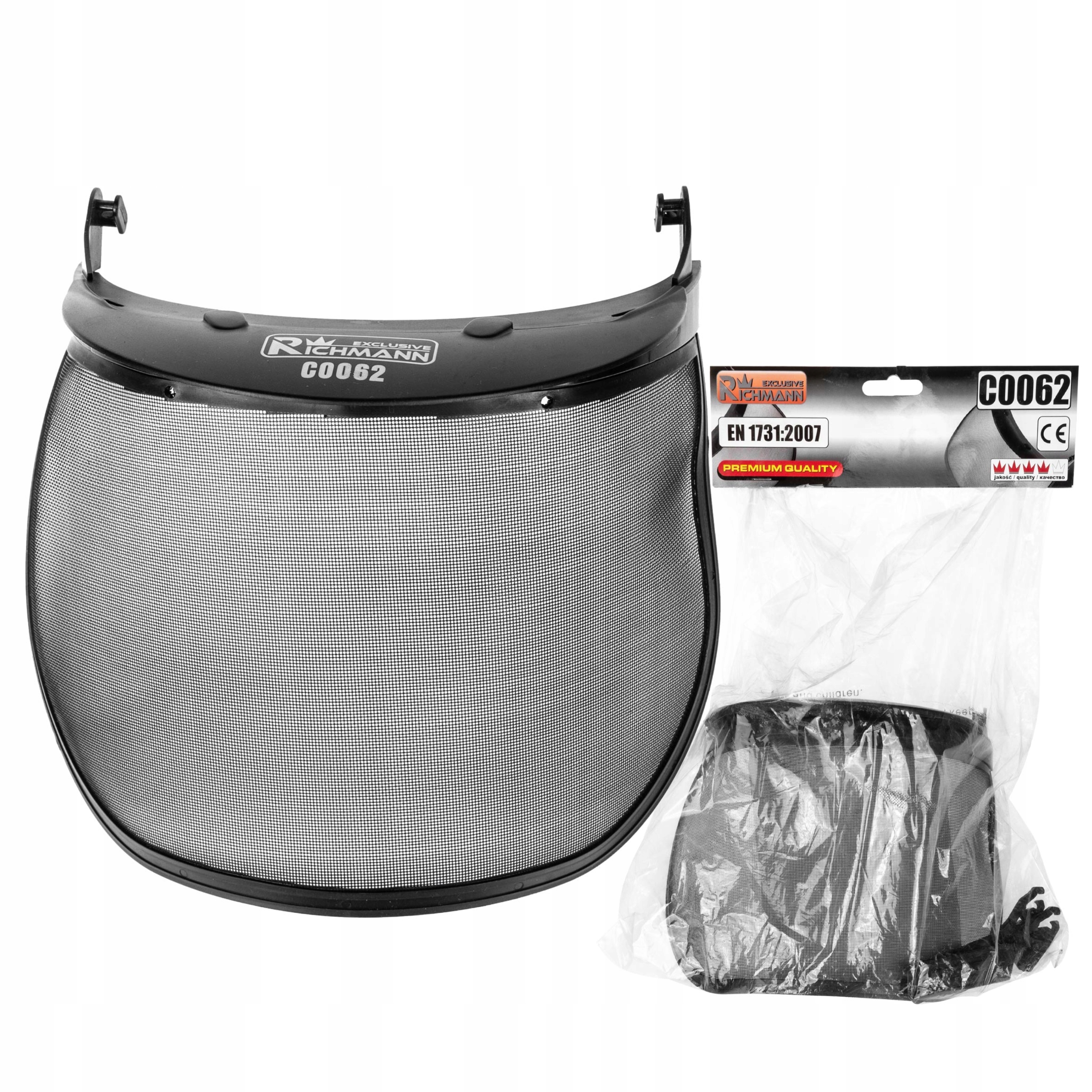 RICHMANN MASKA OSŁONA SIATKOWANA WYMIENNA NA KASK DASZEK C0062