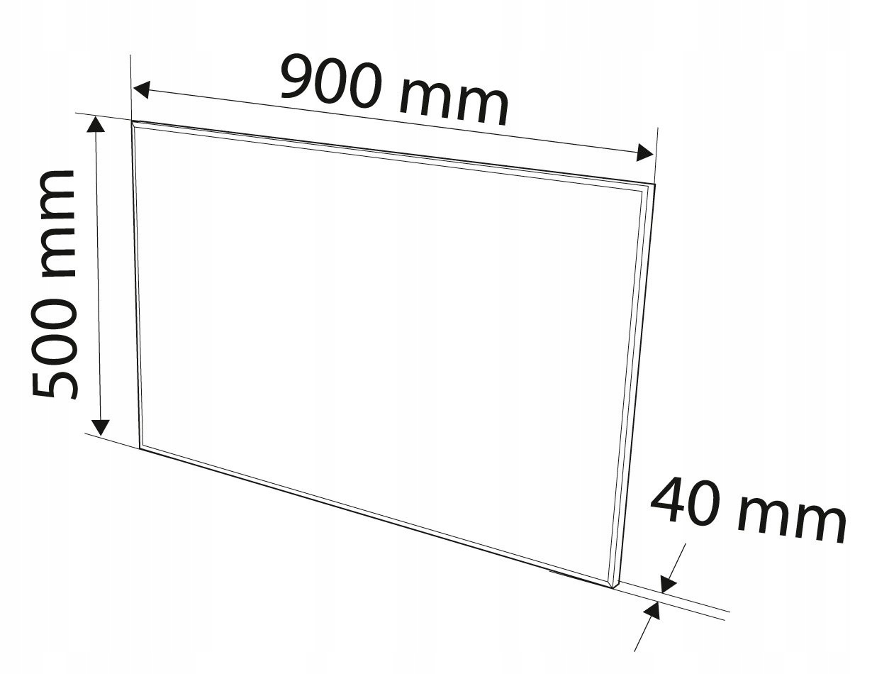 NEO PANEL GRZEWCZY NA PODCZERWIEŃ GRZEJNIK PROMIENNIK 450W WIFI 90-105 IPX4