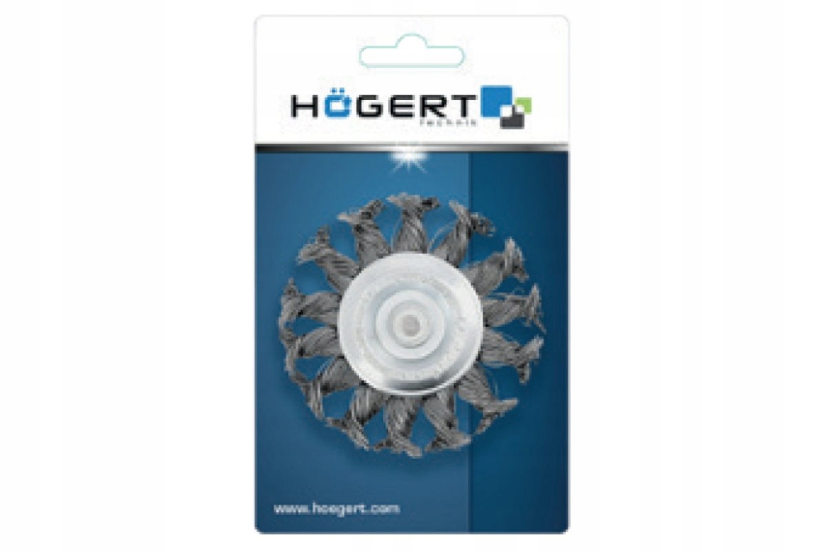 HOGERT HT7D716 SZCZOTKA TARCZOWA Z TRZPIENIEM 75mm