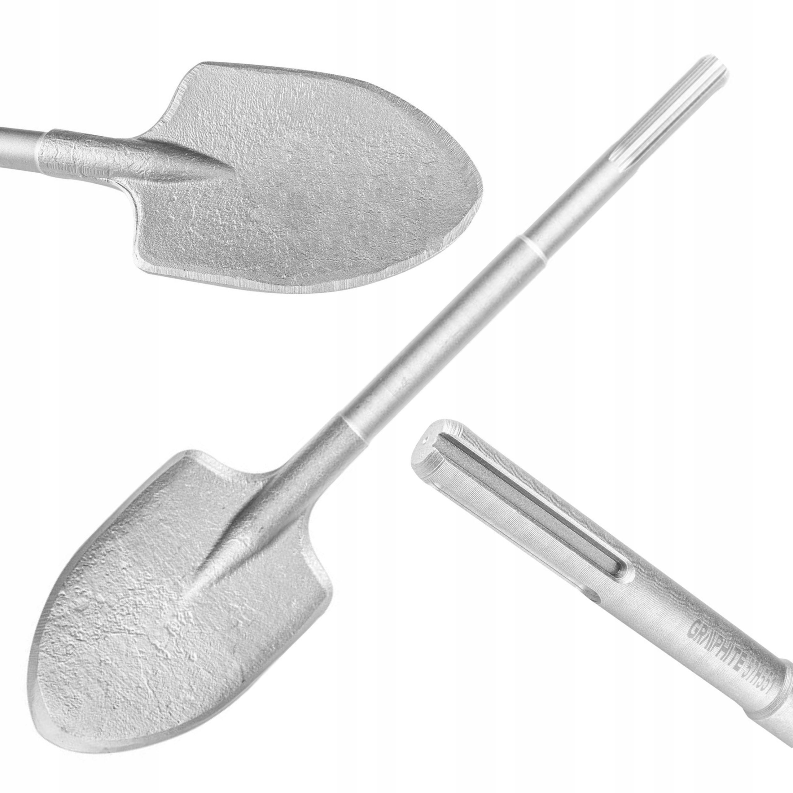 DŁUTO SDS MAX ŁOPATKOWE 100 X 450 MM, GRAPHITE