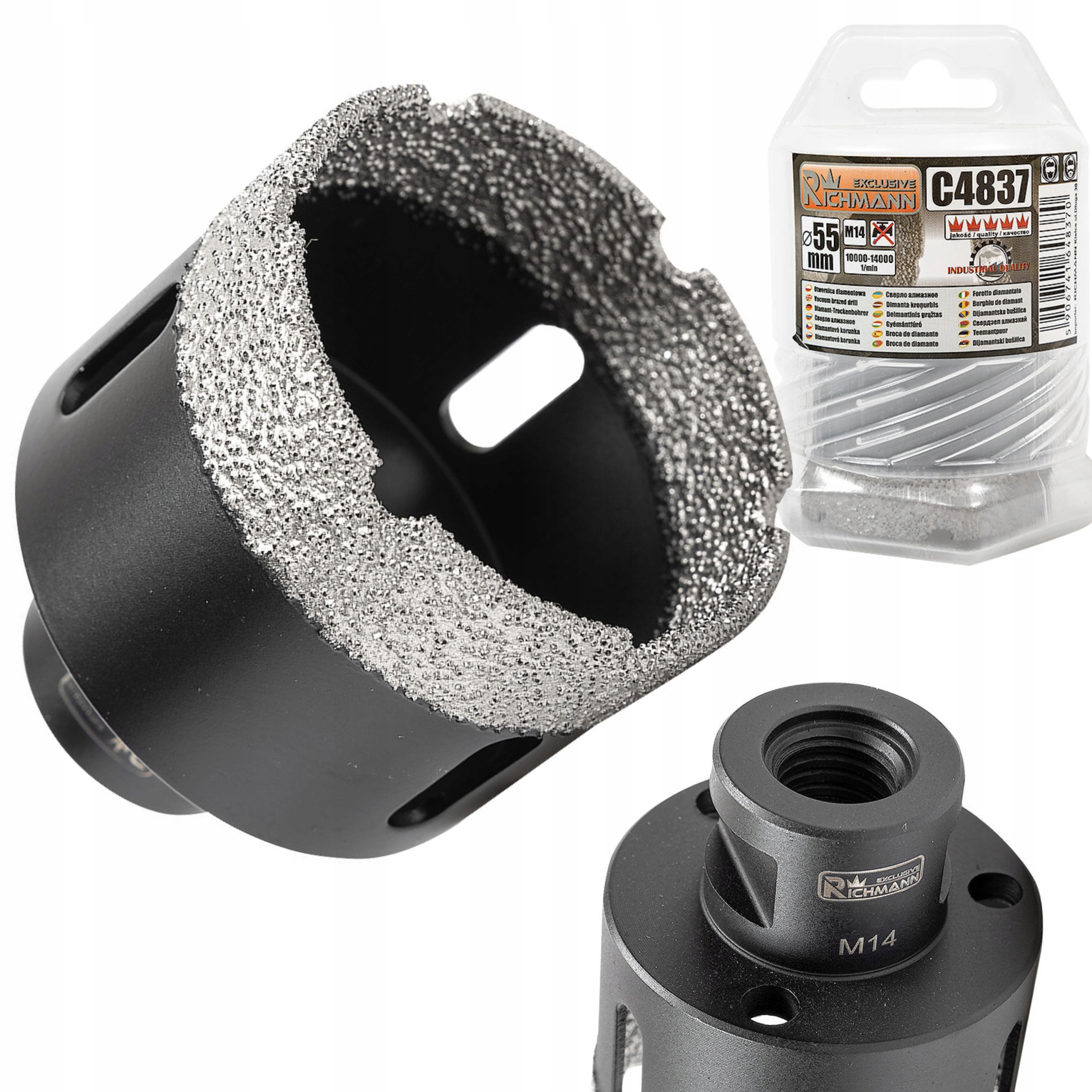 OTWORNICA KORONKA DIAMENTOWA 55MM RICHMANN C4837
