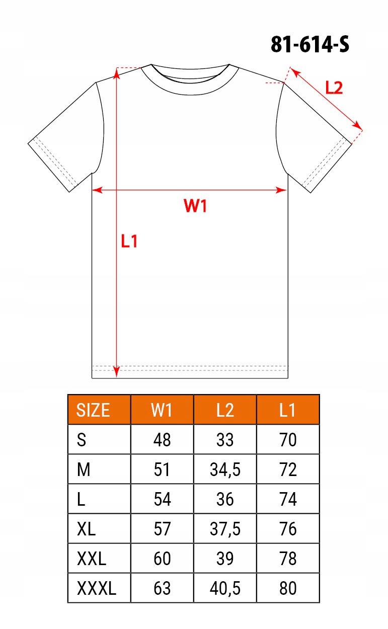 NEO KOSZULKA T-SHIRT 3 FUNKCYJNY PREMIUM CE ODBLASKI 81-614 ROZMIAR XL/54