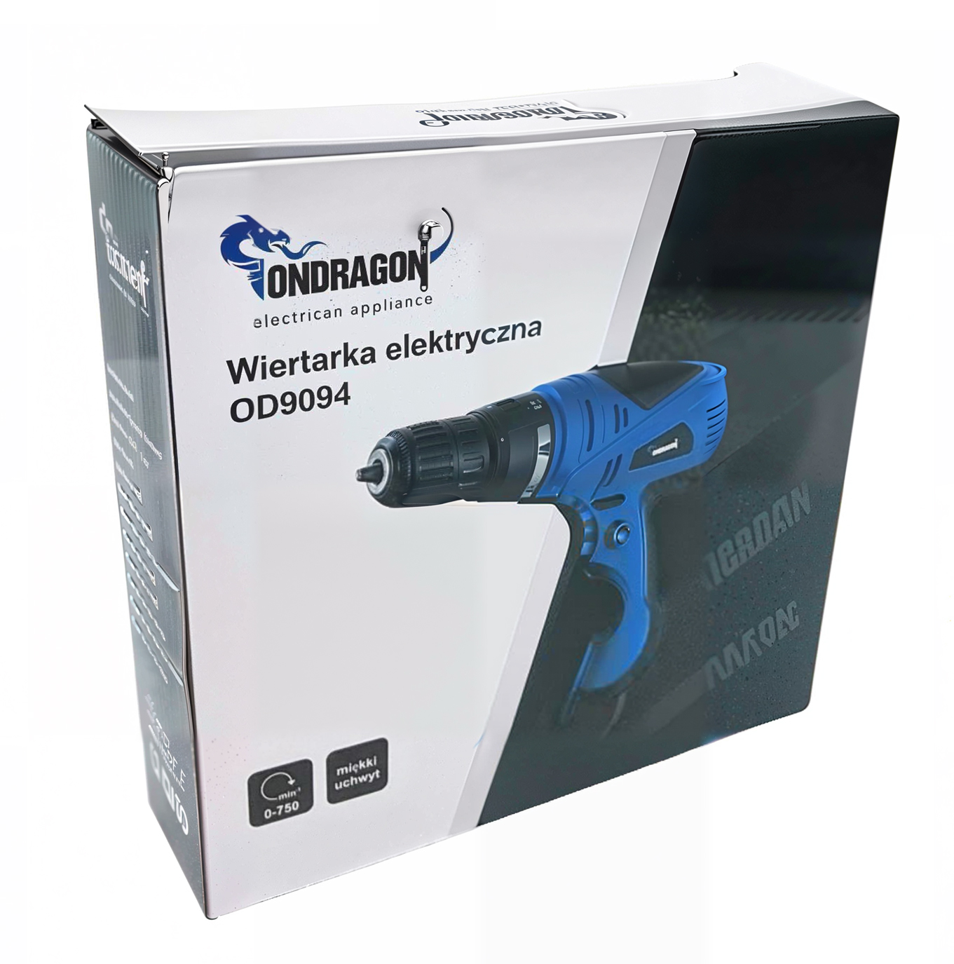 WIERTARKO WKRĘTARKA ELEKTRYCZNA SIECIOWA 950W MOCNA WYTRZYMAŁA OD9094