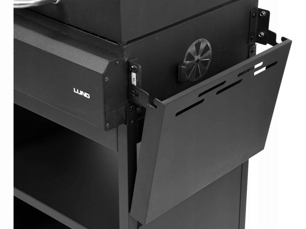 LUND GRILL OGRODOWY WĘGLOWO-GAZOWY 2+1 PODWÓJNY RUSZT STALOWY 8,4KW 99649