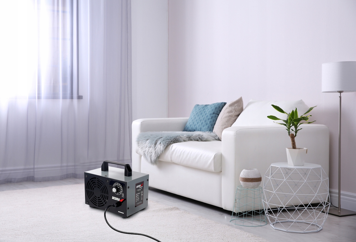 GENERATOR OZONU DEDRA DED6631 DO SAMOCHODÓW MIESZKAŃ BIURA PIWNICY