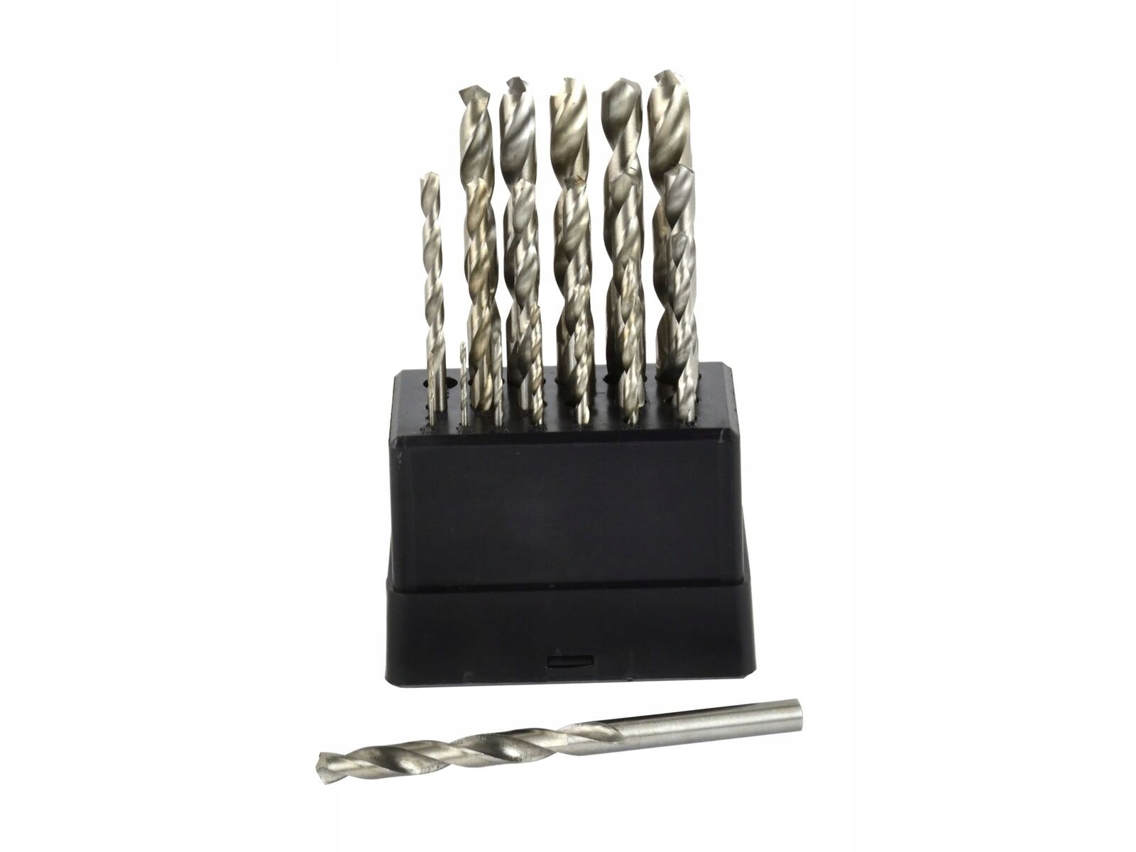 ZESTAW WIERTEŁ DO METALU 1-10mm WIERTŁO 19el GEKO