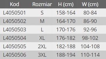 BLUZA + SPODNIE ROBOCZA, ODBLASKOWA, CE, LAHTI, S
