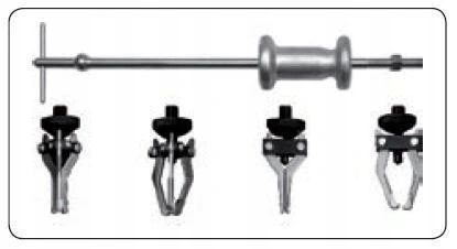 YATO ŚCIĄGACZ BEZWŁADNOŚCIOWY DO ŁOŻYSK PIAST 5 ELEMENTÓW YT-2540