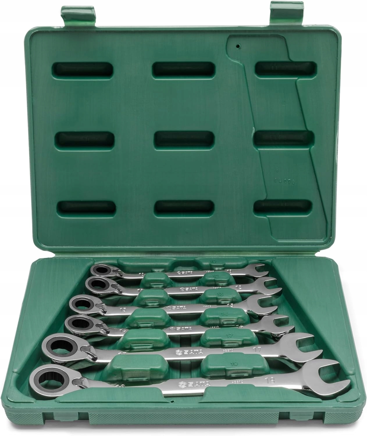 SATA 6 KLUCZY PŁASKO-OCZKH Z SZYBKĄ ZMIANA KIERUNEK Z GRZECHOTKĄ ST09080SJ