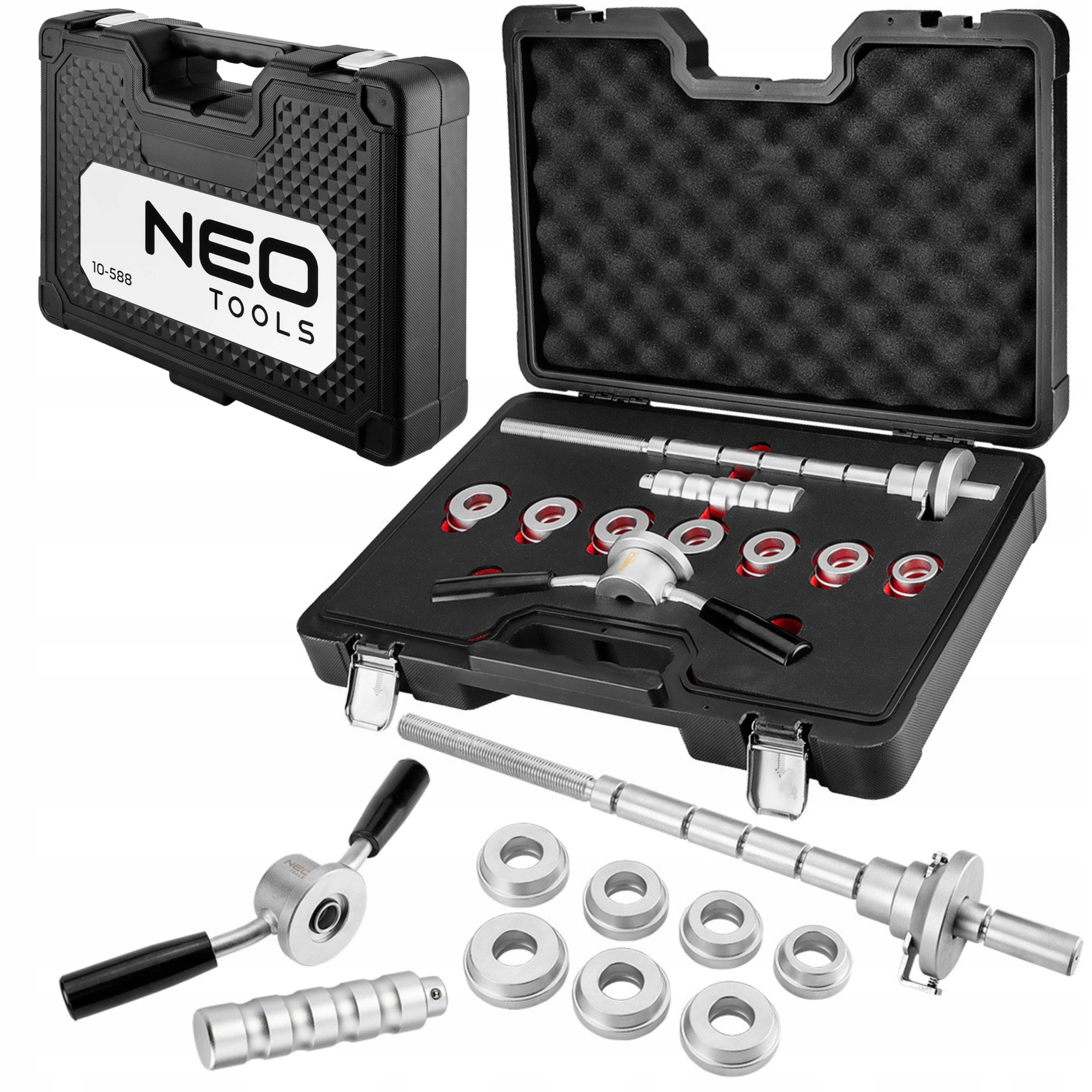 NEO ZESTAW DO MONTAŻU ŁOŻYSK GŁÓWKI RAMY MOTOCYKLA