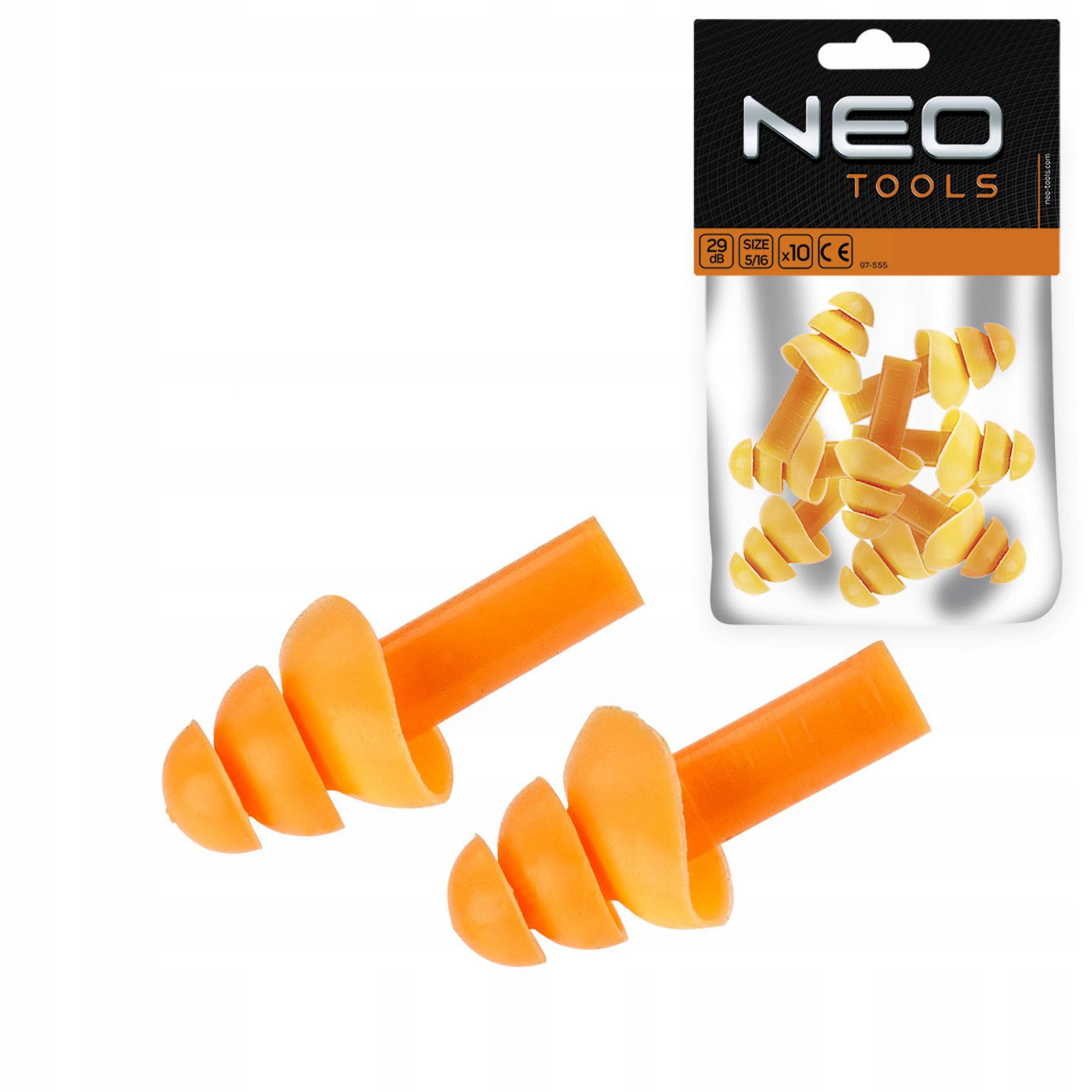 NEO ZATYCZKI stopery KORKI USZU WKŁADKI sen 10 szt