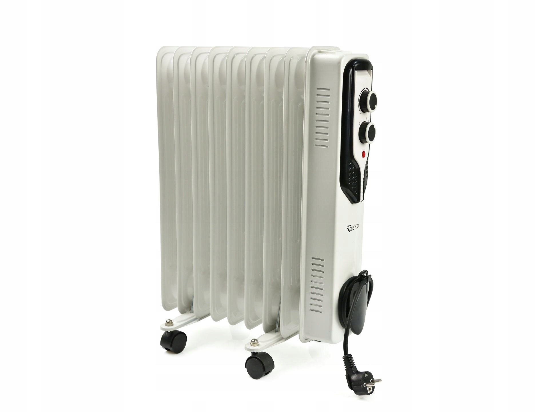 GRZEJNIK OLEJOWY REGULACJA TERMOSTAT 9 ŻEBER 800/1200/2000W 3 TRYBY 2000W