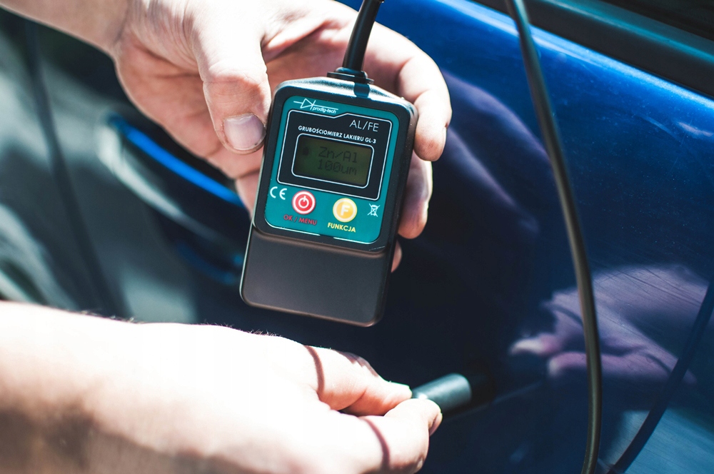 MIERNIK GRUBOŚCI LAKIERU TESTER PRODIGTECH GL-3SUV SONDA NA KABLU