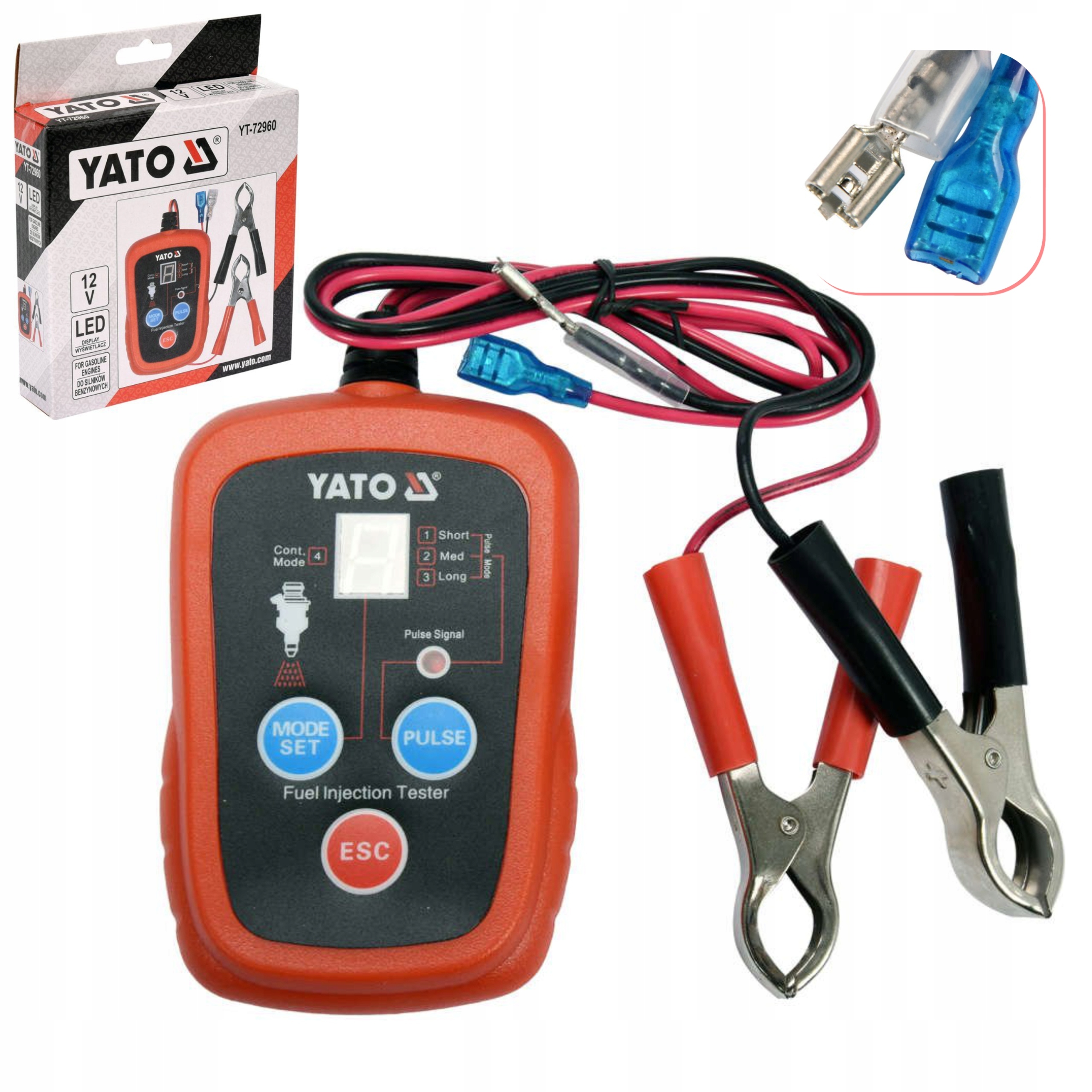YATO TESTER WTRYSKIWACZY SILNIKÓW BENZYNOWYCH