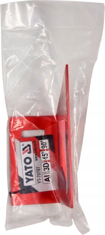 YATO KĄTOWNIK ALUMINIOWY STOLARSKI JAPOŃSKI 45/90 STOPNI TRÓJWYMIAROWY 3D