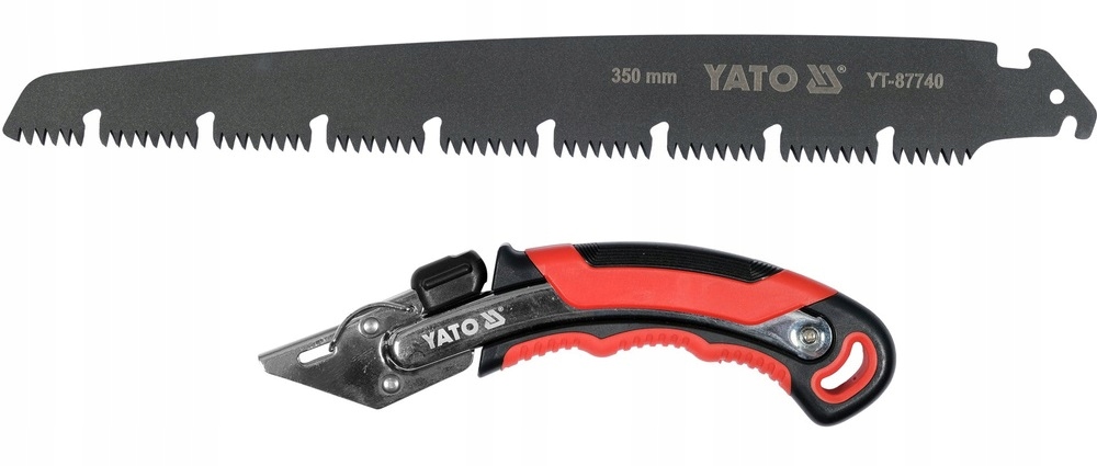 YATO WYTRZYMAŁA PIŁA OGRODOWA 350MM Z KABURĄ OSTRZE SK5 POWŁOKA PTFE 87740