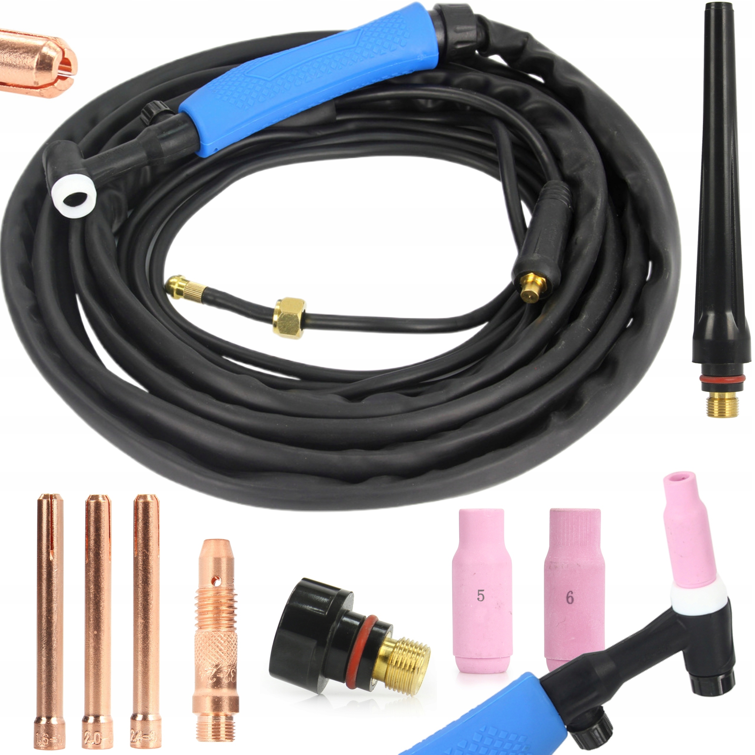 UCHWYT/ PALNIK SPAWALNICZY TIG LIFT Z ZAWORKIEM 10-25 M7936301