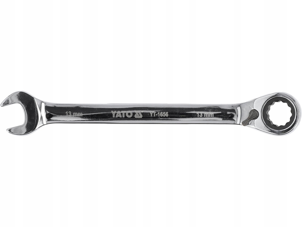 YATO KLUCZ PŁASKO-OCZKOWY Z GRZECHOTKĄ 13 MM PRZEŁĄCZNIK OBROTÓW YT-1656