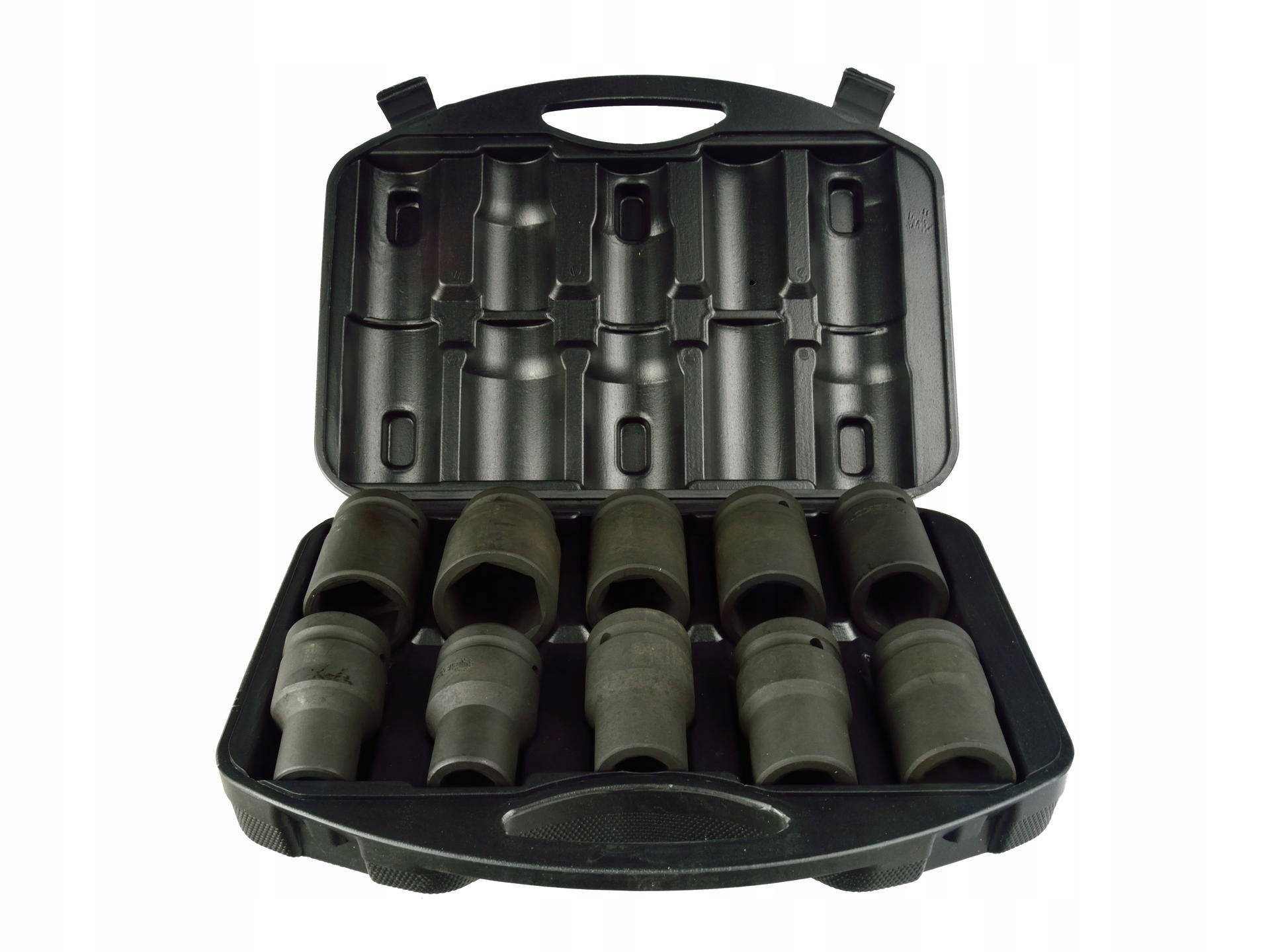 GEKO NASADKI UDAROWE 1" CAL KLUCZE NASADOWE CRV 10EL ZESTAW 17-41MM G10075