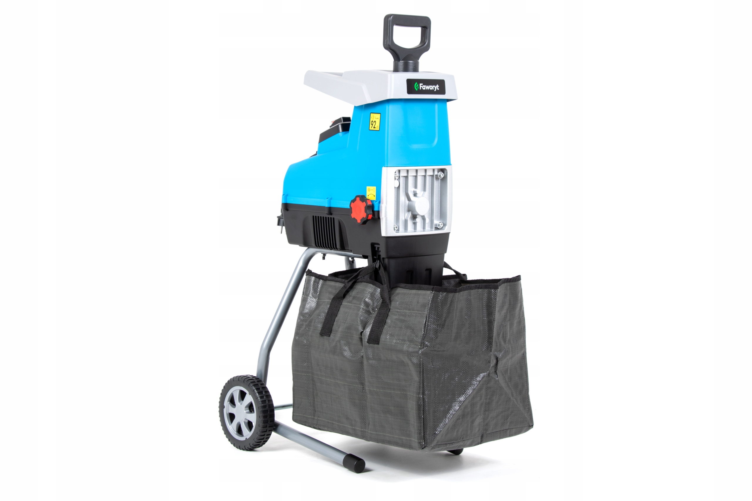 ROZDRABNIACZ FREZOWY ELEKTRYCZNY RĘBAK DO GAŁĘZI 2800W 44mm MAX + WOREK