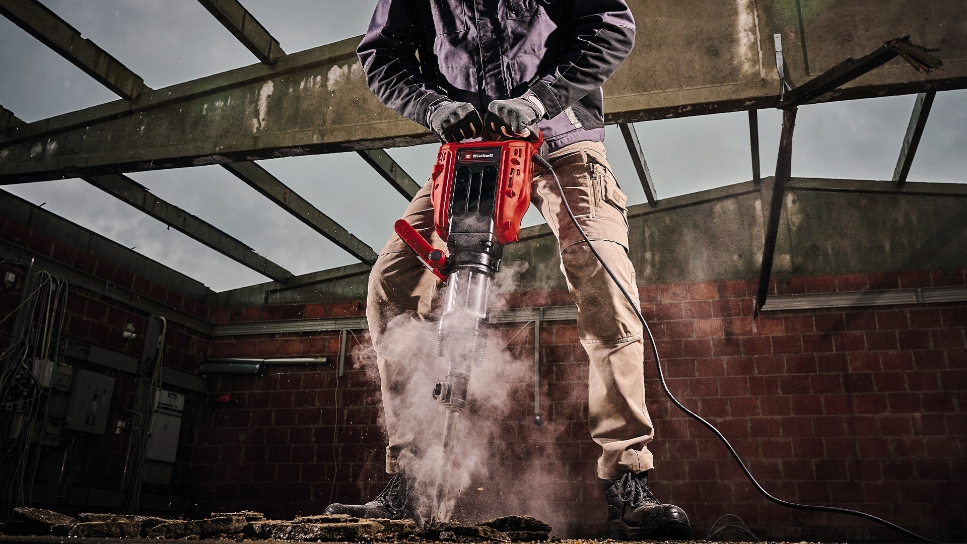EINHELL MŁOT WYBURZENIOWY TP-DH 50 4139130 50J 1700W SDS-HEX WALIZKA MOBILN