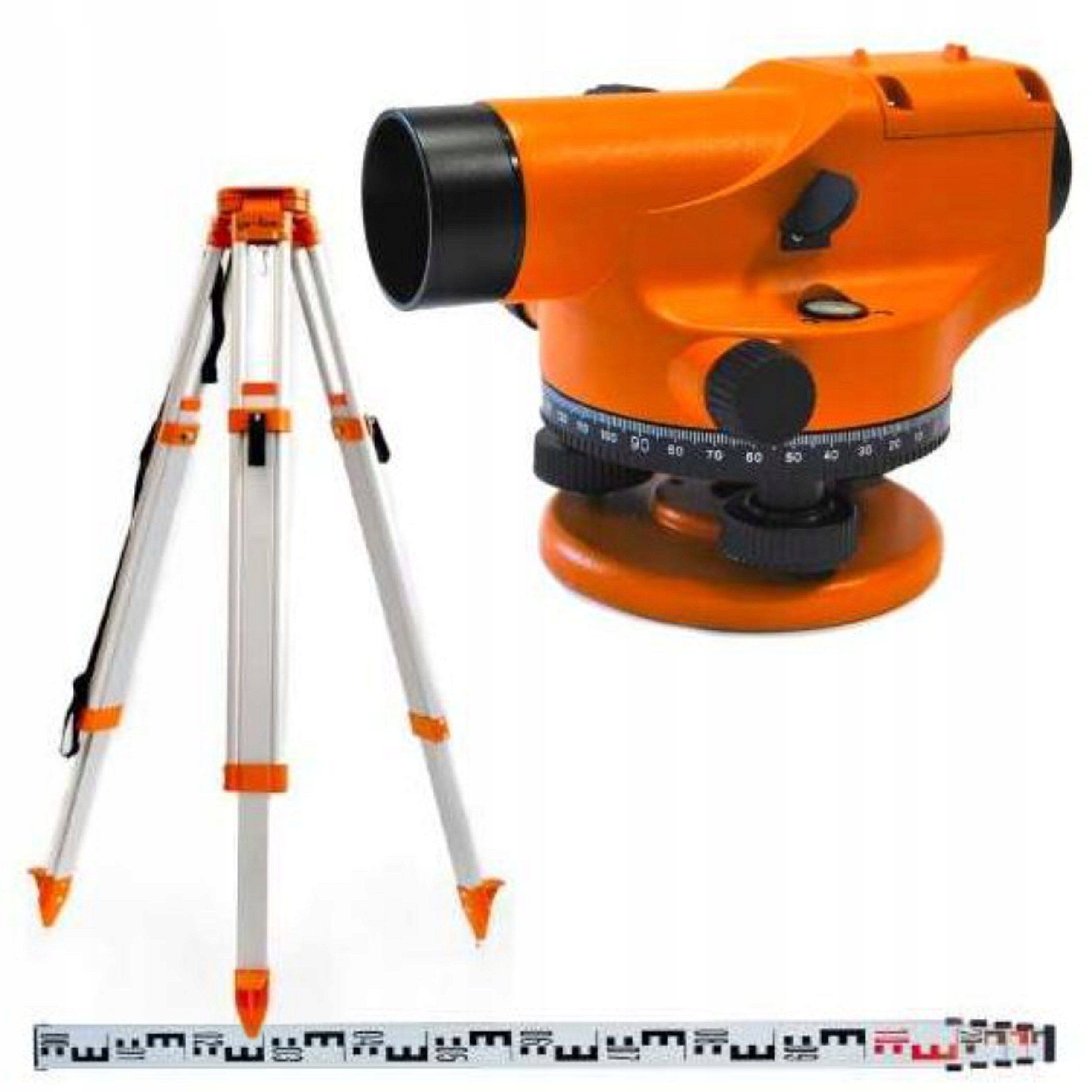 KRAFT&DELE ZESTAW NIWELATOR OPTYCZNY 32X ŁATA STATYW ETUI 3 CZĘŚCI KD1095