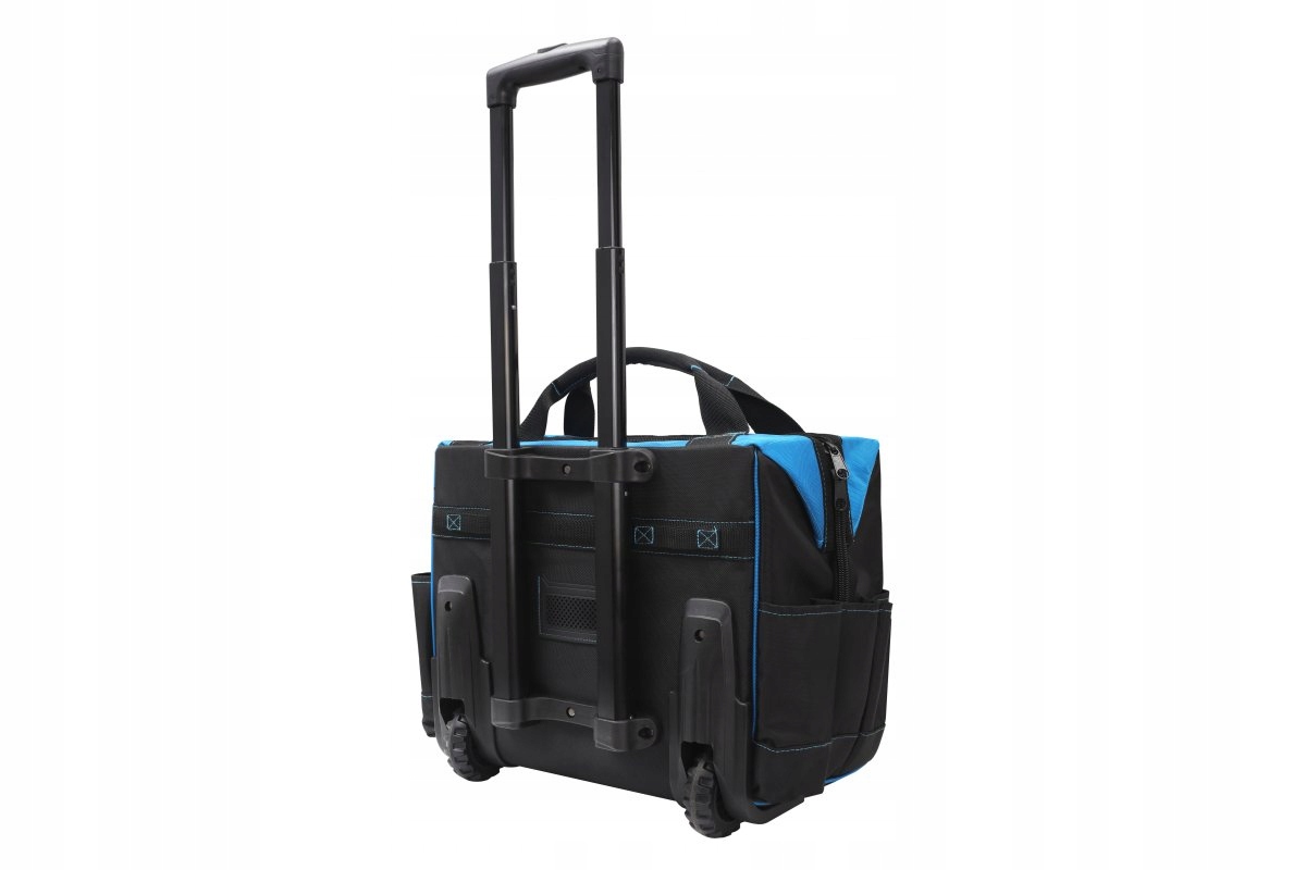 HOEGERT TORBA MONTERSKA NA KÓŁKACH 44x25x41cm 1680D 10 KIESZENI HT7G216
