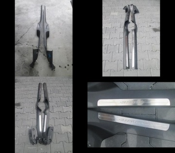 Накладка планка пороговая passat b7 3aa аксессуар фото №1