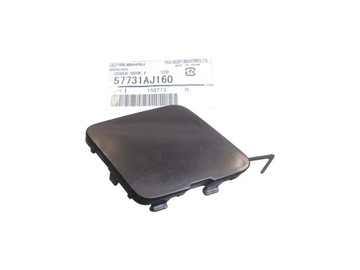 Subaru legacy 09-12 заглушка бампера перед na hak фото №1