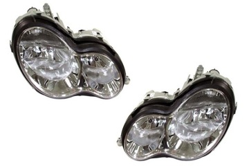 Комплект фары mercedes w203 c-klasse 2000-2007 фото №1