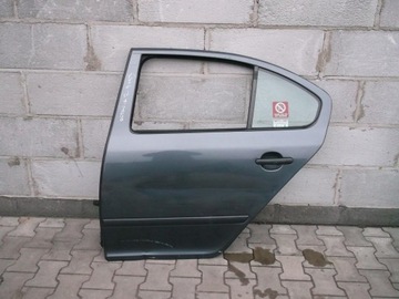 Дверь левая зад skoda octavia 2 9153 -доставка- фото №1