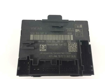 Блок управления дверь audi tt 8s 5q0959592b фото №1