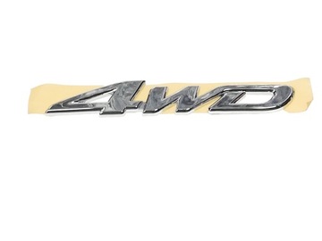 4runner 95-02 эмблема надпись 4wd крышка багажника фото №1