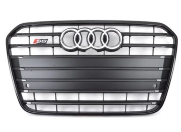 Решітка радіатор решітка радіатора перед матовий audi a6 c7 s6 фото №1