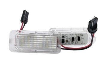 Ford tourneo connect c-max лампочки номерного знака rej. led фото №1