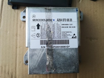 Модуль подушка безпеки подушок mercedes w204 2048706826 фото №1