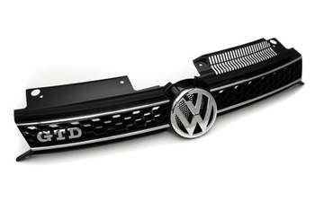 Решітка радіатор решітка радіатора vw golf vi gtd фото №1