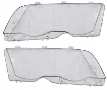 Скло плафон фара bmw 3 e46 98-01 правий фото №1