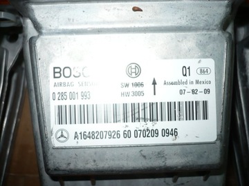 Датчик подушка безпеки mercedes w164 ml 1648207926 фото №1