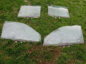 Honda cr-v ii 02-06r скло двері ліва зад ліві задні двері фото №1