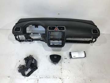 Volkswagen eos панель консоль подушка безопасности подушки ремни оригинал демонтаж фото №1