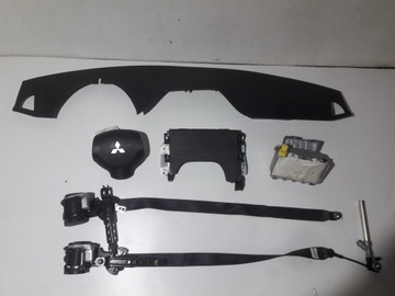 Mitsubishi asx панель консоль подушка безпеки подушки ремені оригінал демонтаж фото №1